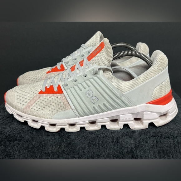 On Cloud Cloudswift Running Sneakers Men’s Size 9.5 Alloy Flame Shoes - Picture 1 of 10